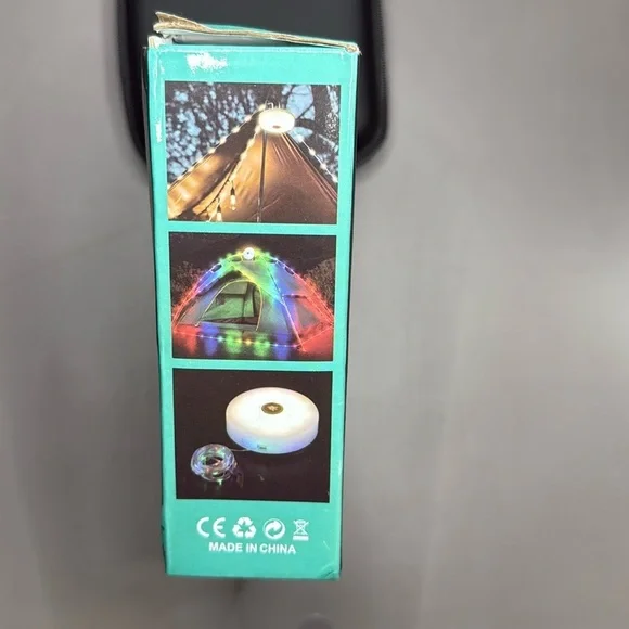 Camping Light String Light with Blue and White LEDs - Picture 3 of 3